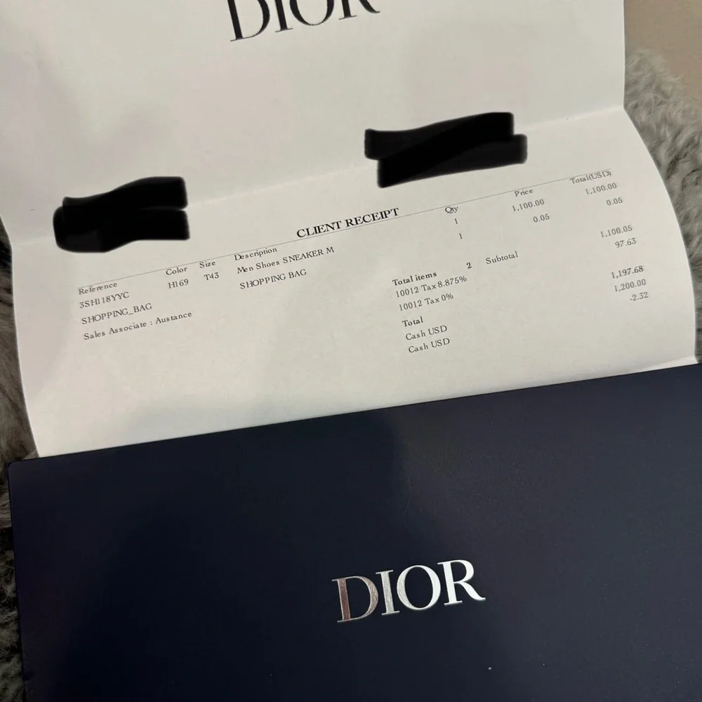 Dior B23 High-Top Oblique Sneakers - Picture 11 of 11